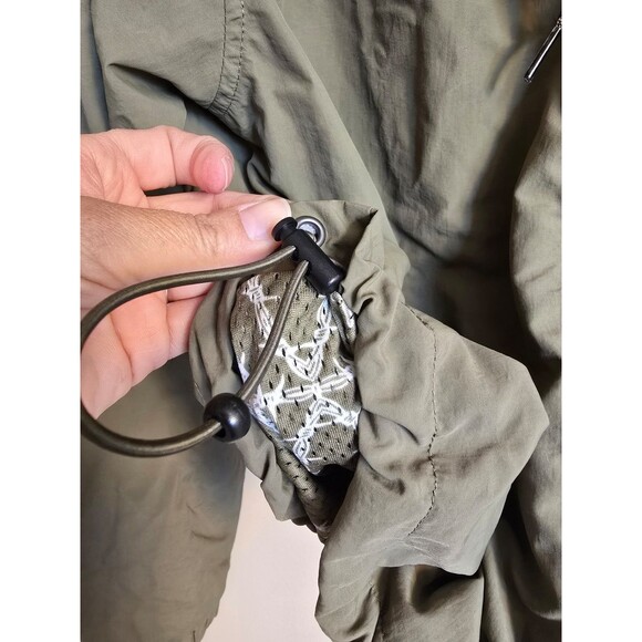 Lurking Class olive green zip up street wear jacket Women's size small - Picture 4 of 11